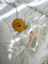 Load image into Gallery viewer, Fearfully and Wonderfully made bow Christian glass cup