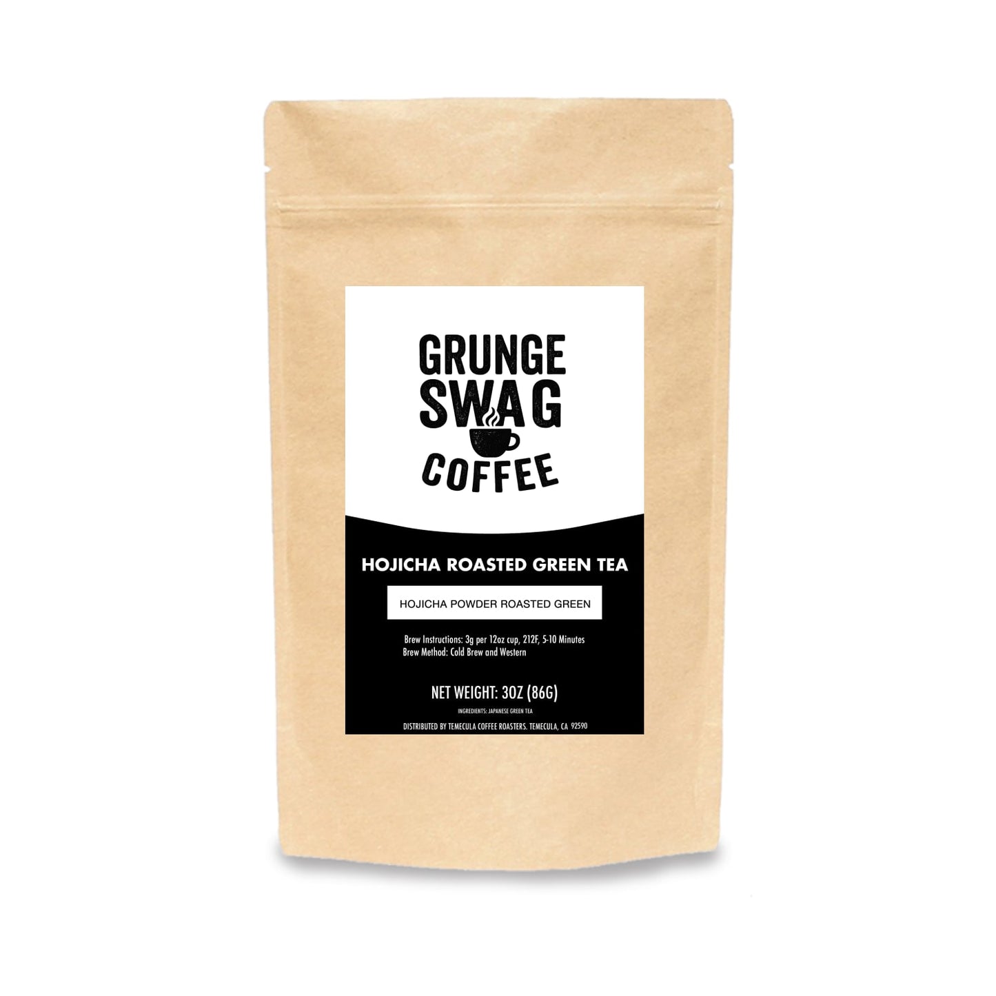 Hojicha Green Tea Powder – Premium Japanese Roasted Green Tea, Low Caffeine, Smooth & Toasty Flavor